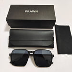 Women's Retro Simple Square Semi-rimless Sunglasses