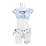 Women's Chest Wrap Suit Off-shoulder Strap