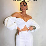 Fashion Casual Slim Fit Temperament Twinset Women