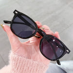 Women's All-match Small Frame Retro Korean Type UV Protection Round Rim Sunglasses
