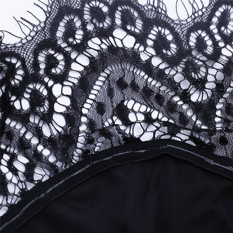 Slim lace off-the-shoulder fishtail wrap dress