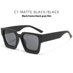 UV-proof Large Frame Sunglasses