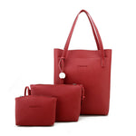Women's shoulder bag three-piece set