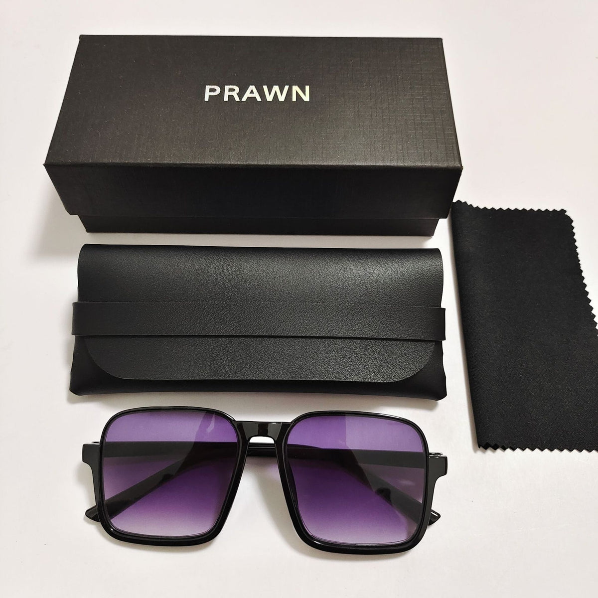 Women's Retro Simple Square Semi-rimless Sunglasses