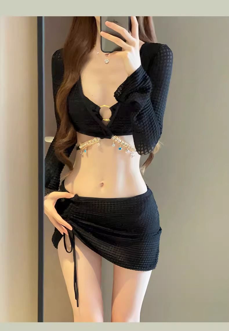 Bikini Swimsuit Women's Hot Spring Split Swimsuit