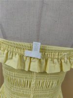 French Wrap Off-Shoulder Stretch Tunic Fitted Dress