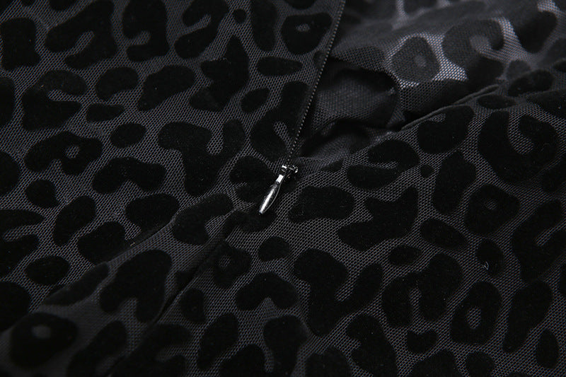 Fashion Sexy Slim Back Zipper Casual Jumpsuit