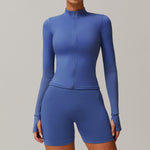 Zipper Tight Running Top Breathable