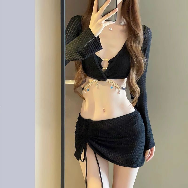 Bikini Swimsuit Women's Hot Spring Split Swimsuit