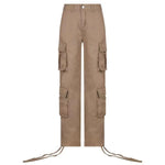 Trendy Workwear Denim Casual Pants For Women