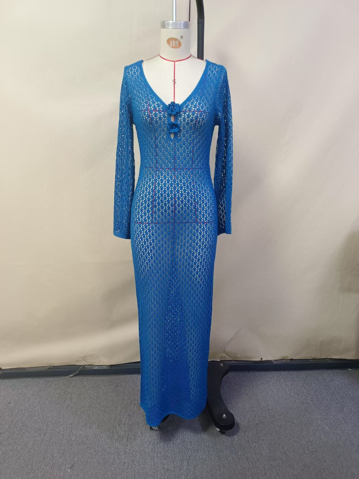 Beach Skirt Women's Knitted Floating Flower Beach