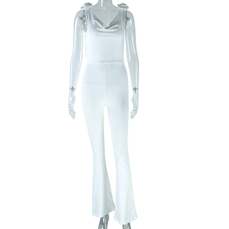 JP005889 Jumpsuit Active Wear Summer Workout Jumpsuit