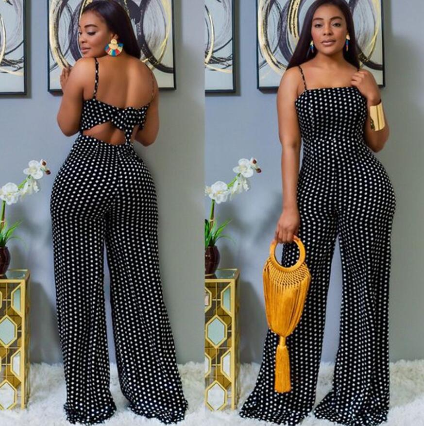QC5076 New Arrivals Woman Outfit Jumpsuit Women Sexy Wide Leg Jumpsuits 2022