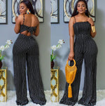 QC5076 New Arrivals Woman Outfit Jumpsuit Women Sexy Wide Leg Jumpsuits 2022