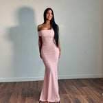 Fashion Personality Off-shoulder Dress Women