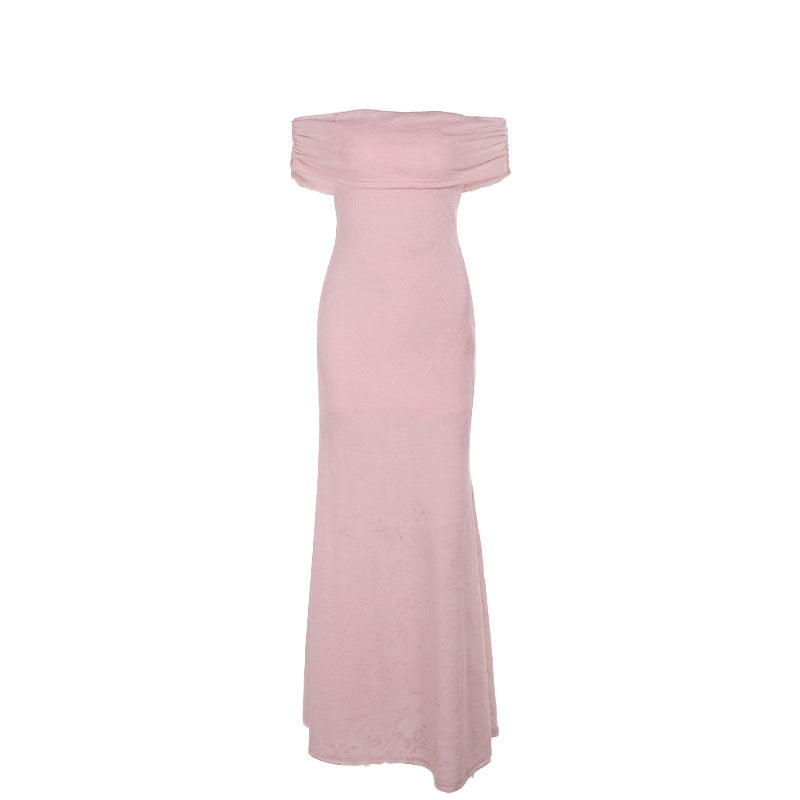 Fashion Personality Off-shoulder Dress Women