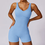 Fashion Sports Tight Fitness One-piece Women