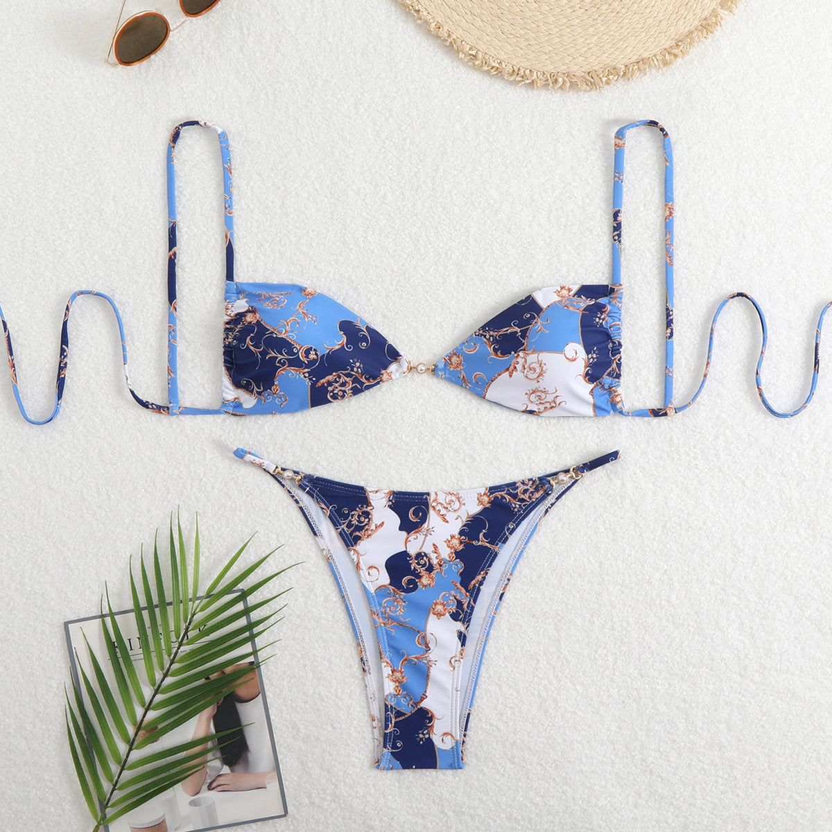 Fashion Bikini Three-point Tight Split Women