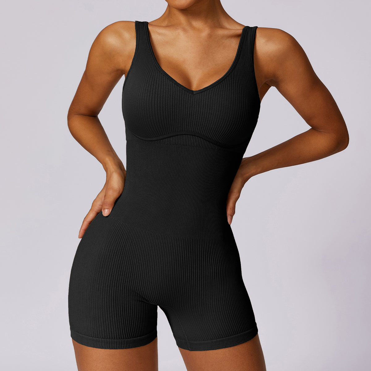 Fashion Sports Tight Fitness One-piece Women