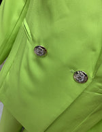 Lady Temperament Casual Small Suit Wide Leg Pants Suit