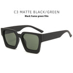 UV-proof Large Frame Sunglasses