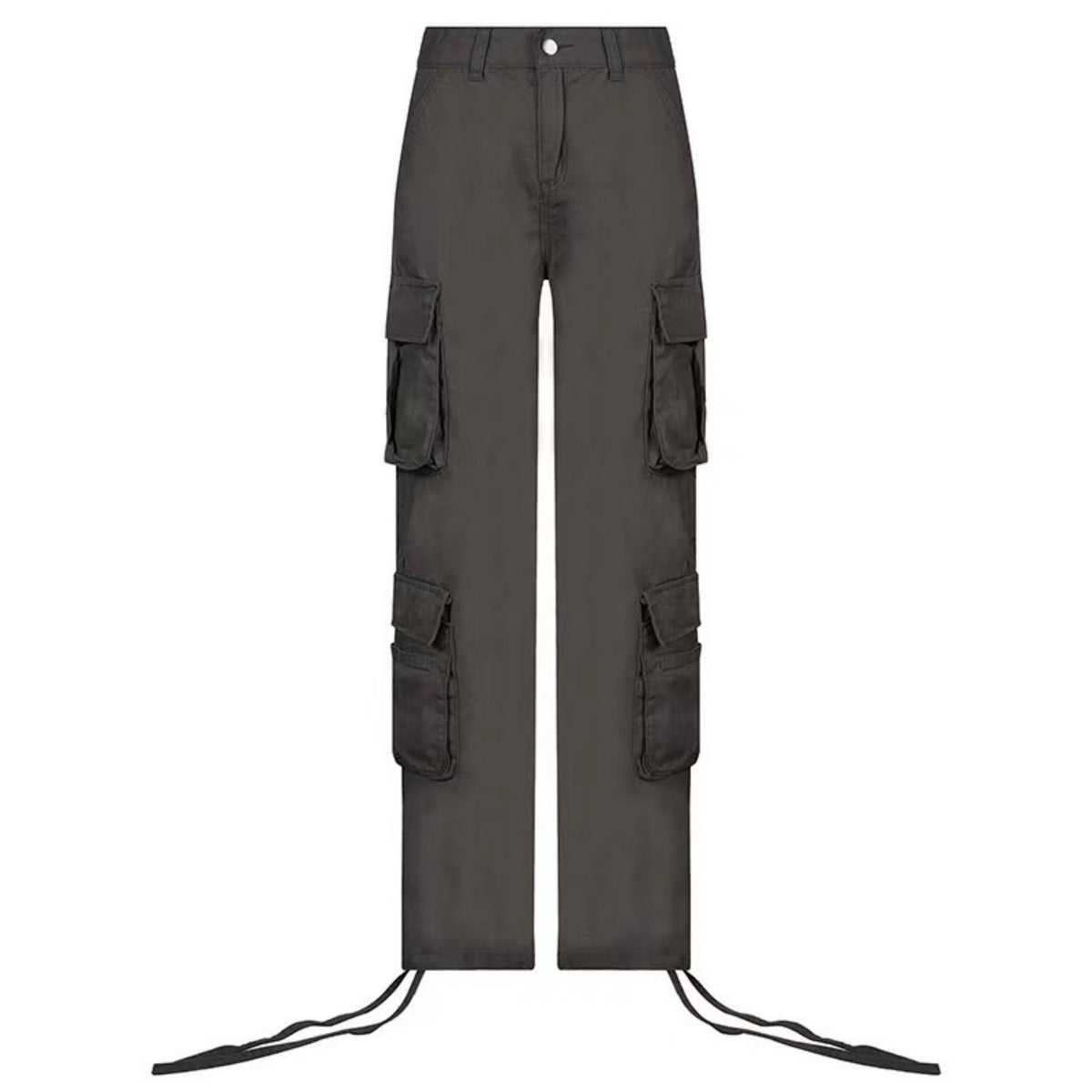 Trendy Workwear Denim Casual Pants For Women