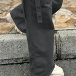 Women's Casual Patch Pocket Straight-leg Overalls