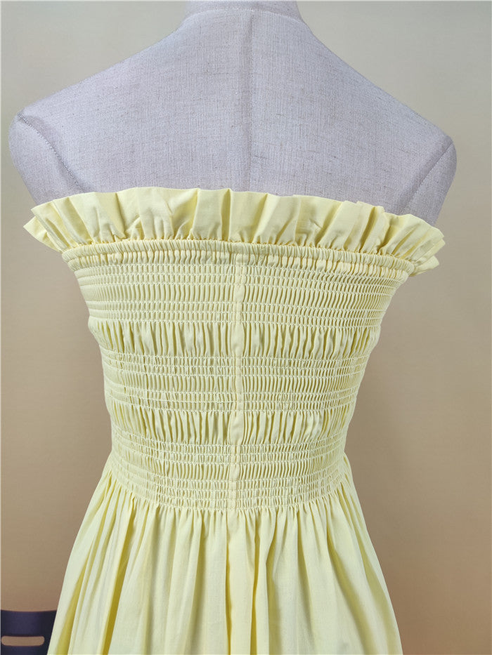 French Wrap Off-Shoulder Stretch Tunic Fitted Dress