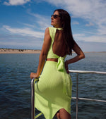 Sleeveless Vest Cropped Round Neck Bottoming Top Bow