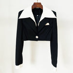 Ladies New Color Matching Suit