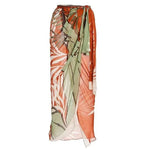 Push Up Bikini High Waist Split Swimsuit Chiffon Dress