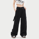 Overalls Women's White Overalls Fashion Brand Straight