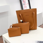 Women's shoulder bag three-piece set