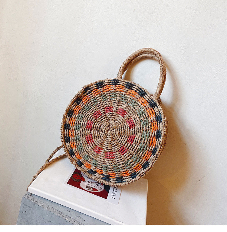 Crossbody Woven Vacation Beach Shoulder Bag