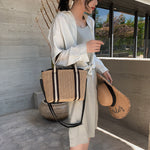 New Korean Style Vacation Female Bag One-Shoulder Straw Bag