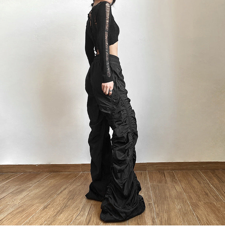 Loose Mop High Waist Casual Pants For Women