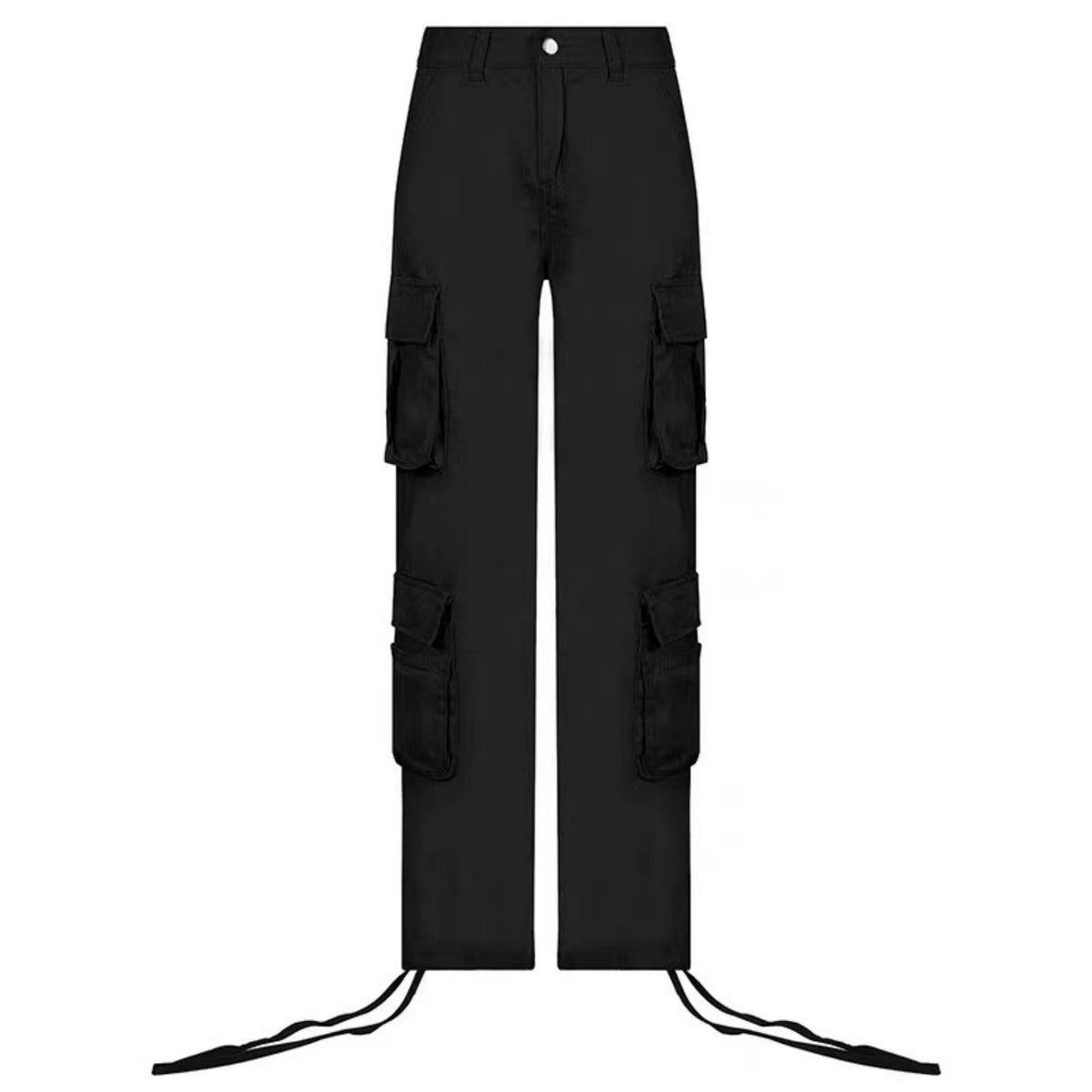Trendy Workwear Denim Casual Pants For Women