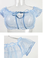 Women's Chest Wrap Suit Off-shoulder Strap