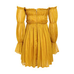 Off-shoulder Tube Top High Waist Dress Women