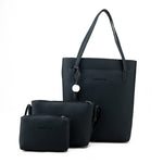Women's shoulder bag three-piece set