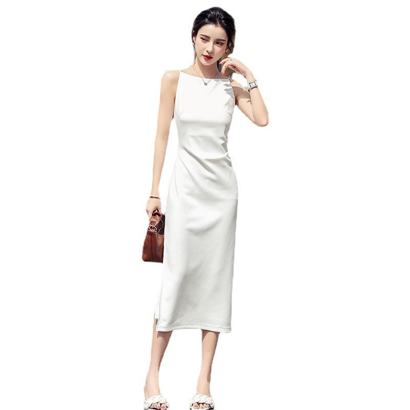 Off-shoulder Design Skirt For Women Gilding Party