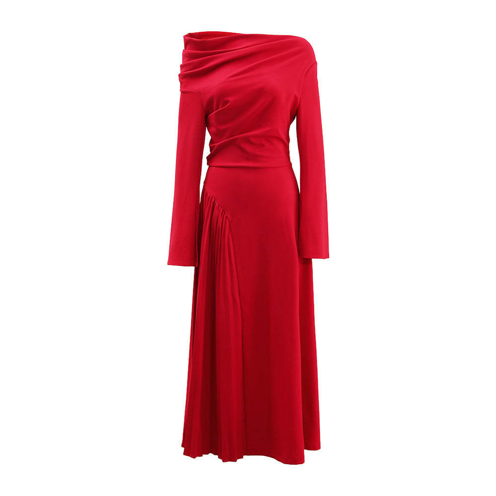 Fashion Personality Off-the-shoulder Dress Women