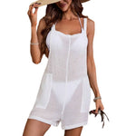 Beach Women's Beach Bikini Blouse Dress