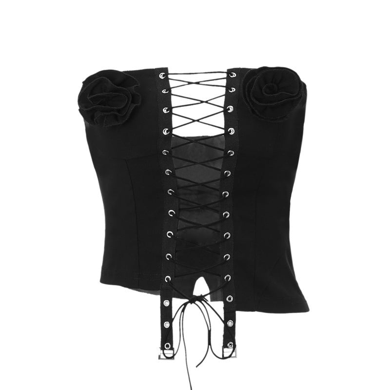 Sexy Off-the-shoulder Tube Top Top Low Waist Skirt