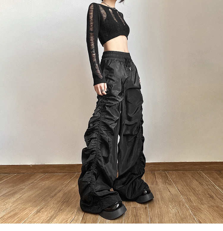 Loose Mop High Waist Casual Pants For Women