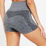 High Waist Yoga Shorts and Sports Leggings Set