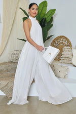 YQY9342 Hot Selling Women Solid Color Casual Chiffon Jer Loose Backless