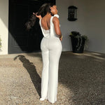 JP005889 Jumpsuit Active Wear Summer Workout Jumpsuit