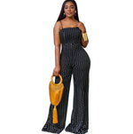 QC5076 New Arrivals Woman Outfit Jumpsuit Women Sexy Wide Leg Jumpsuits 2022