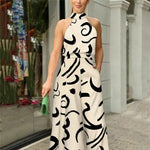 White Jumpsuit Women Sleeveless Plus Size Wide Leg Long Pants